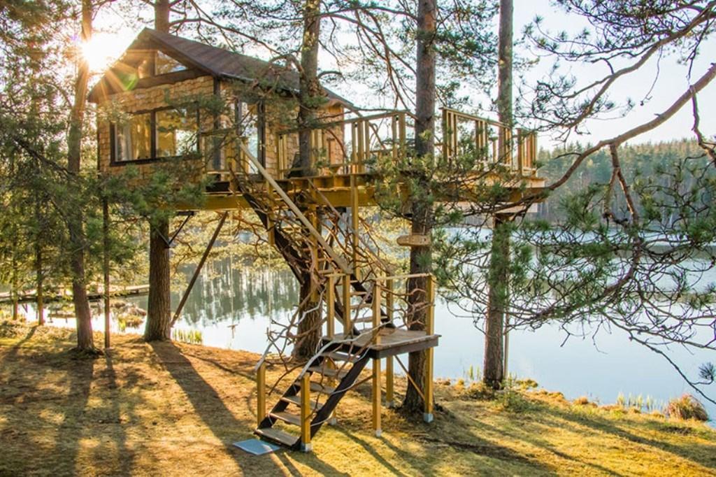 Treehouse Ciekurs Villa Dukuri Exteriör bild